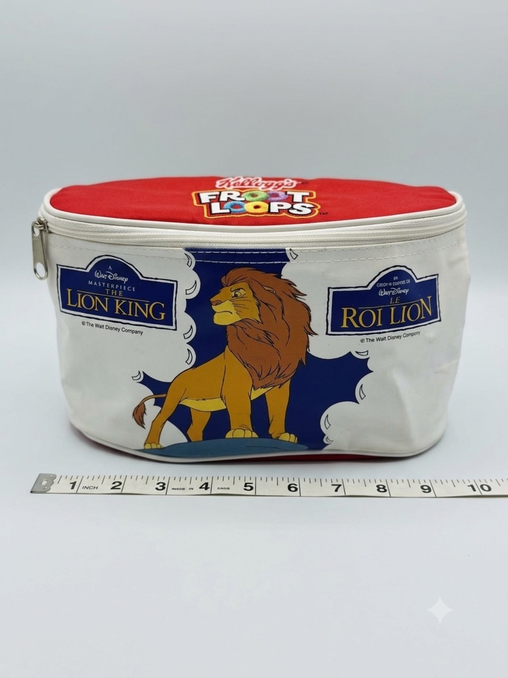 Vintage 1994 Disney Lion King Froot Loops Fanny Pack Belt Bag Le Roi Lion Promo